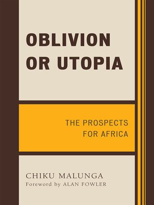 cover image of Oblivion or Utopia